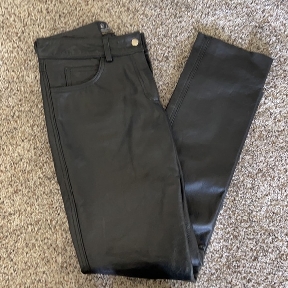 Kookie high rise biker leather pants size M. Excellent condition. - Picture 4 of 5